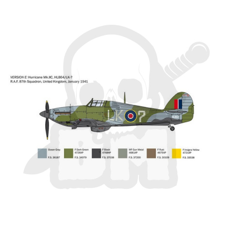 1:48 Hurricane Mk. IIC 1:48 Hurricane Mk. IIC