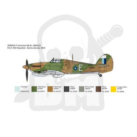 1:48 Hurricane Mk. IIC 1:48 Hurricane Mk. IIC