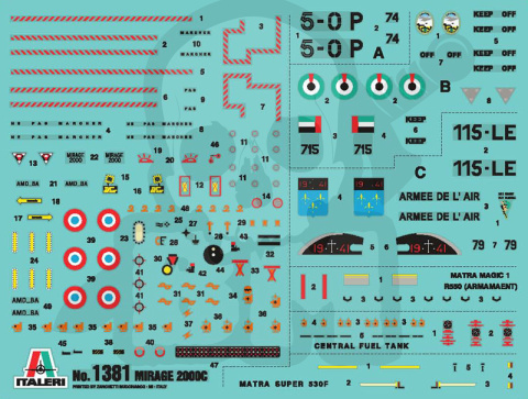 1:72 Mirage 2000C Gulf War