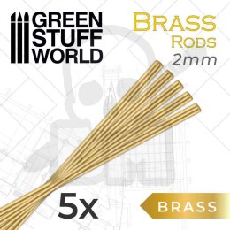 Pinning Brass Rods 2mm x5