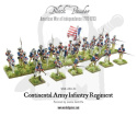 Continental Army Infantry Regiment frame - 6 szt.