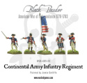 Continental Army Infantry Regiment frame - 6 szt.