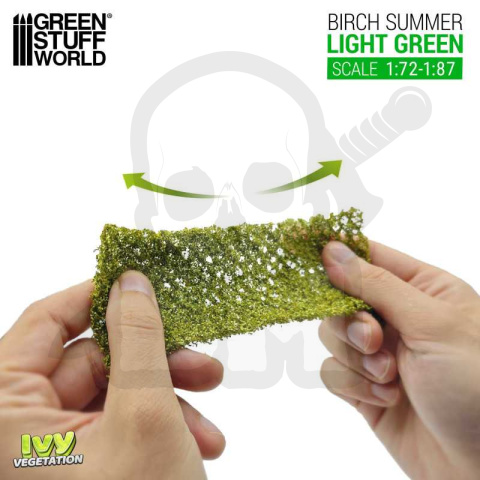 Ivy Foliage - Light Green Birch - Small 1:72 - 1:87 140x70mm