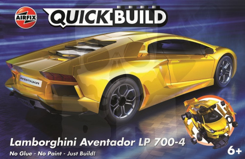 Airfix J6026 Quickbuild - Lamborghini Aventador - Yellow