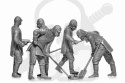 Chernobyl#3. Rubble cleaners 5 figures 1:35