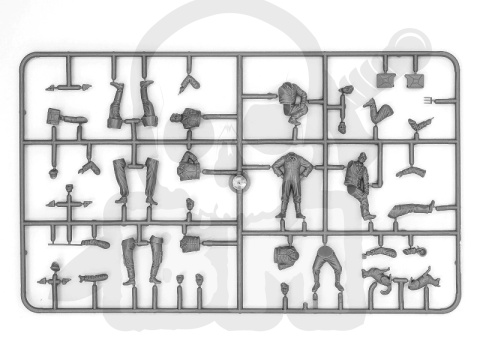 German Luftwaffe Ground Personnel (1939-1945) 7 figures 1:48