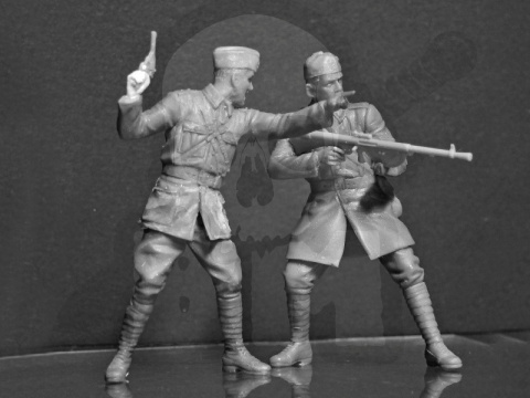 Greek Evzones (1940-1941) 4 figures 1:35