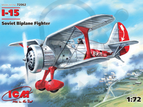 I-15 Soviet Biplane Fighter 1:72