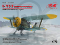 I-153 (winter version) WWII Finnish Air Force Fighter 1:72