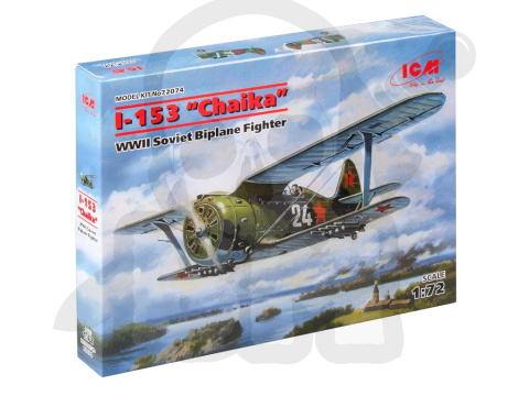 I-153 “Chaika” WWII Soviet Biplane Fighter 1:72 I-153 “Chaika” WWII Soviet Biplane Fighter 1:72