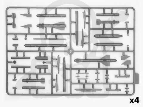 Soviet Air-to-Surface Aircraft Armament 1:72 Soviet Air-to-Surface Aircraft Armament 1:72