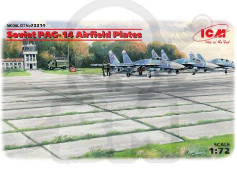 Soviet PAG-14 Airfield Plates (32 pieces) (362×216 mm) 1:72