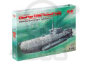 U-Boat Type XXVIIB “Seehund” (early) WWII German Midget Submarine 1:72