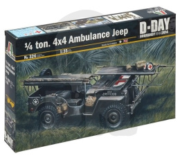 1:35 1/4 ton. 4x4 Ambulance Jeep