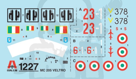 1:72 Macchi MC 205 Veltro