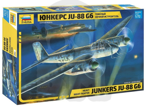 1:72 German Heavy Night Fighter Junkers Ju 88 G6