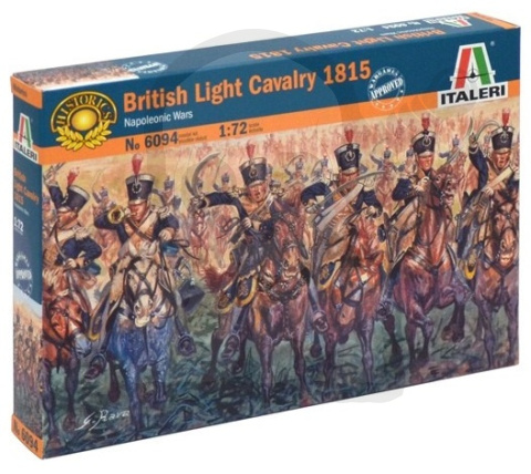 1:72 Napoleonic Wars British Light Cavalry 1815