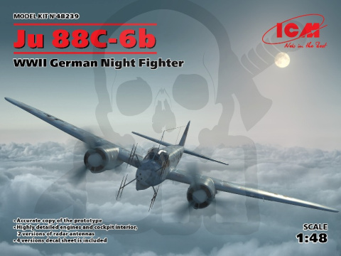 Ju 88С-6b WWII German Night Fighter 1:48
