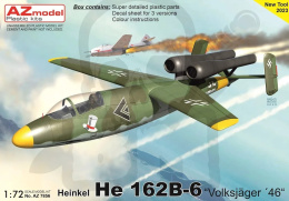 AZ-Model 7856 Heinkel He 162B-6 Volksjager 46 1:72