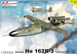AZ-Model 7853 Heinkel He 162B-3 Volksjager 46 1:72
