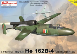 AZ-Model 7854 Heinkel He 162B-4 Volksjager 46 1:72