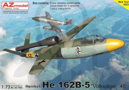 AZ-Model 7855 Heinkel He 162B-5 Volksjager 46 1:72