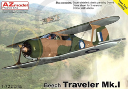 AZ-Model 7858 Beech Traveler Mk.I 1:72