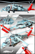 Academy 12120 USN MH-60S HSC-9 Tridents 1:35