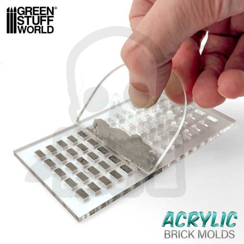 Acrylic molds - Octagon Paving Brick - plastikowe formy