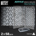 Acrylic molds - Milano Paver Block