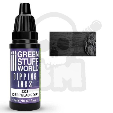 Green Stuff Dipping ink 17ml Deep Black Dip