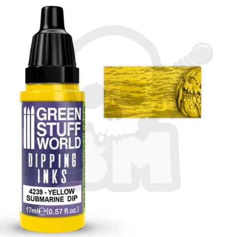 Green Stuff Dipping ink 17ml Yellow Submarine Dip