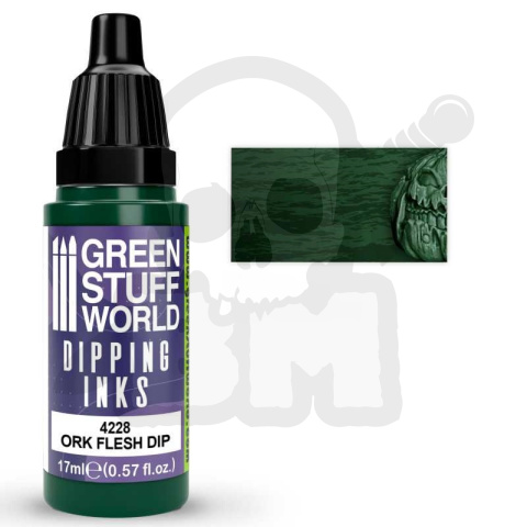 Green Stuff Dipping ink 17ml Ork Flesh Dip