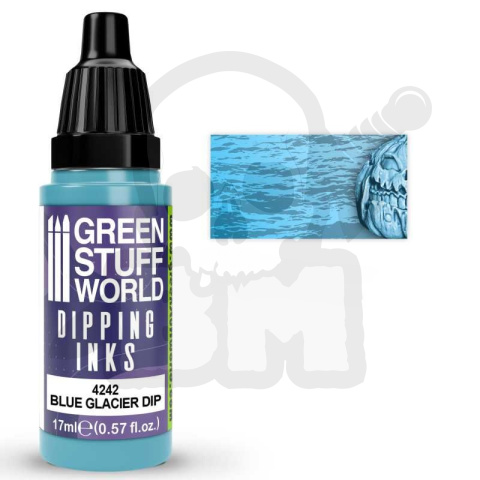 Green Stuff Dipping ink 17ml Blue Glacier Dip