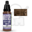 Green Stuff Dipping ink 17ml Elfwood Brown Dip