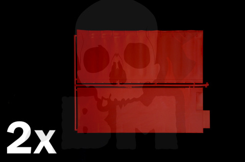 1:24 Naczepa ciężarówki Curtainside Trailer "Schoeni.ch"