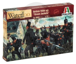 1:72 Napoleonic Wars British 95th rgt Green Jackets Waterloo 1815