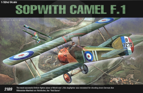 Academy 12109 Sopwith Camel F.1 1:32