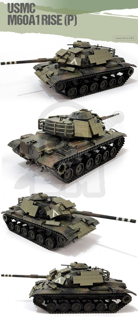 Academy 13425 USMC M60A1 RISE (P) 1:72 Academy 13425 USMC M60A1 RISE (P) 1:72
