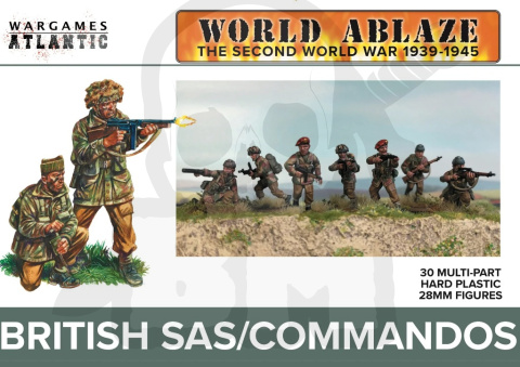 British SAS/Commandos - żołnierze 30szt. British SAS/Commandos - żołnierze 30szt.