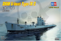 Hobby Boss 87007 German U-boat type IXC U-505 1:700