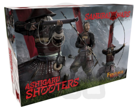 Samurai Wars Ashigaru Shooters - 24 japońskich wojowników Samurai Wars Ashigaru Shooters - 24 japońskich wojowników
