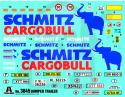 1:24 Model przyczepy Dumper Trailer Schmitz Cargobull