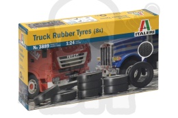 1:24 Truck Rubber Tyres - 8 opon