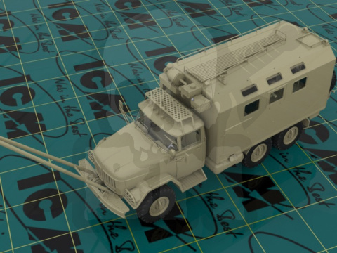 ZiL-131 MTO-AT Soviet Recovery Truck 1:35 ZiL-131 MTO-AT Soviet Recovery Truck 1:35