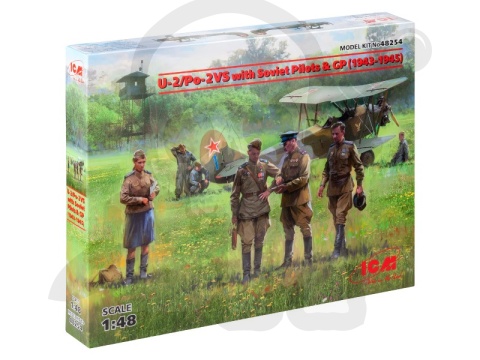 U-2/Po-2VS with Soviet pilots and technicians (1943-1945) 1:48