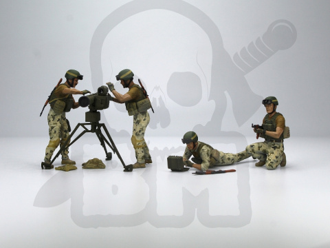 ATGM Stugna-P with Ukrainian crew 1:35