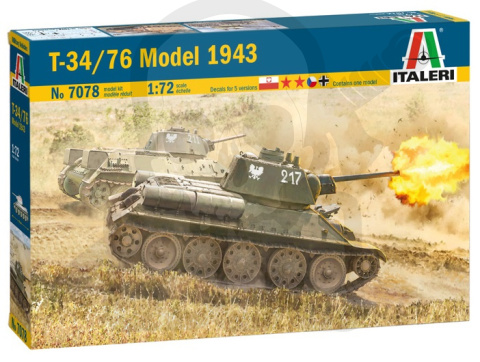 1:72 T34/76 Model 1943