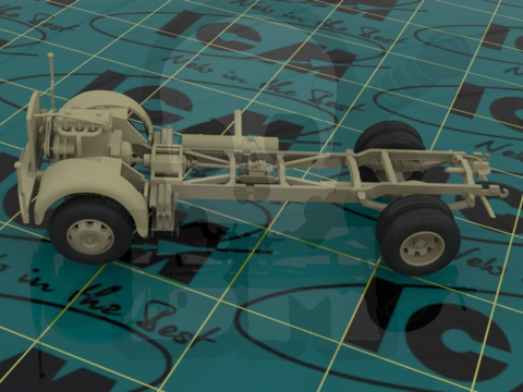 KHD A3000 WWII German Truck 1:35 KHD A3000 WWII German Truck 1:35