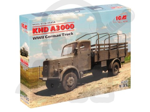 KHD A3000 WWII German Truck 1:35 KHD A3000 WWII German Truck 1:35